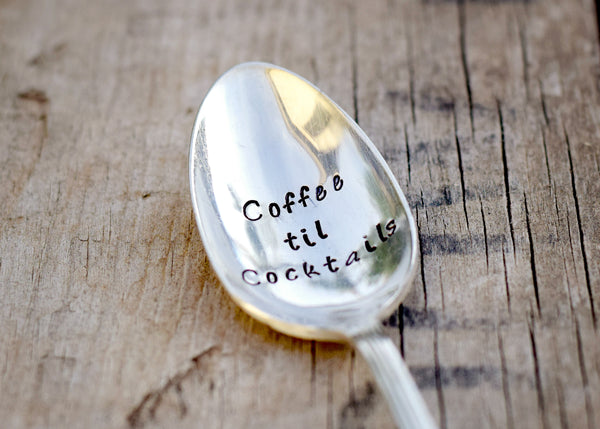 Coffee, Tea, and Cocktail Spoons - long handle