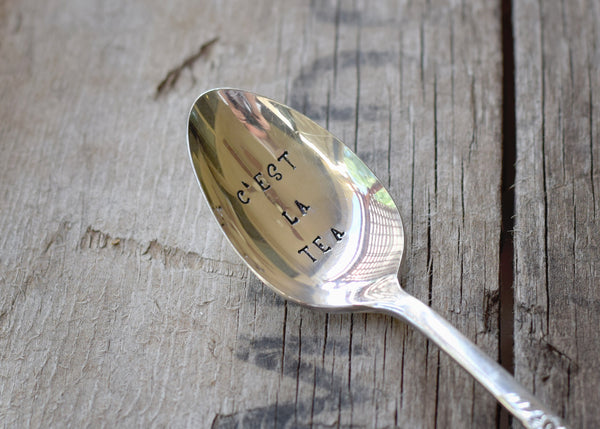 Tea Themed Spoons